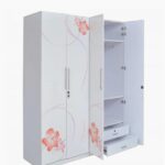 Fresno-Four-Door-Wardrobe-in-White-Orange-Colour-by-Parin03-600x764