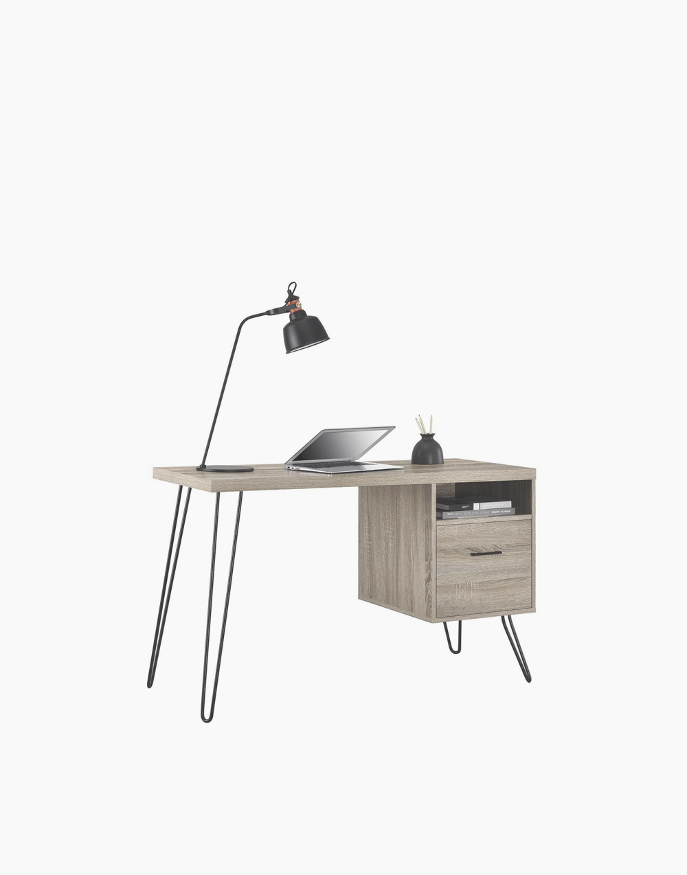 Landon-Hairpin-Computer-Desk-Sonoma-OakGunmetal-Gray-Altra01
